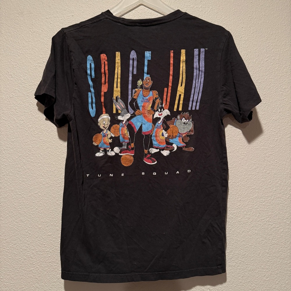 Space Jam A New Legacy Tune Squad T-Shirt Black Small S‎ Looney Tunes